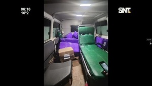 Transportaba droga en una ambulancia - SNT