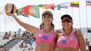 PARAGUAY, ORO EN VÓLEY DE PLAYA EN PORTUGAL