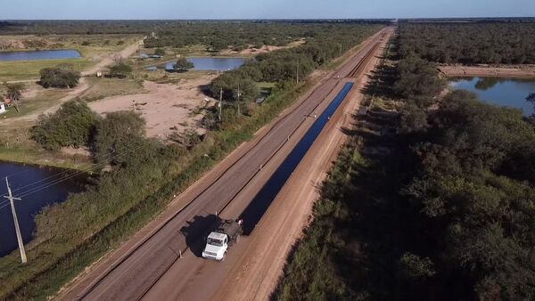 Ruta de la Leche: obras de terraplenado en el desvío a Lolita y Santa Cecilia están por iniciar - .::Agencia IP::.