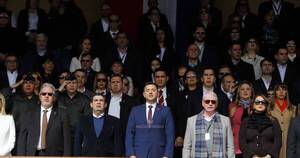 La Nación / Pedro Alliana participó en la inauguración de la Expo y habló de potenciar el país