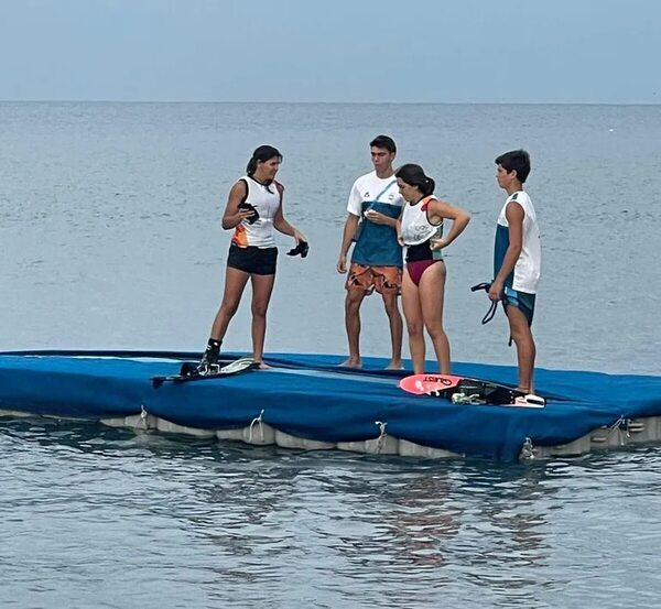 Suramericanos de playa: finalistas paraguayos en esquí - Polideportivo - ABC Color