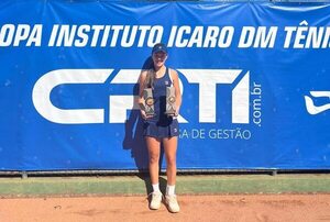 Julieta Marcos Cattoni es campeona en Brasil - Polideportivo - ABC Color