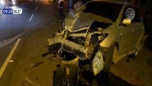 Grave accidente en Misiones: Dos heridos y alcotest positivo - Noticias Paraguay