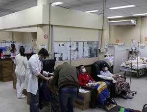 Persiste predominio de hospitalizados por infecciones respiratorias