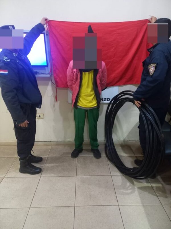 Detenido por robar cables de Copaco - C9N