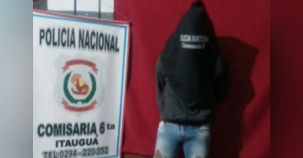 Cae presunto asaltante de chofer de plataforma de transporte en Itauguá