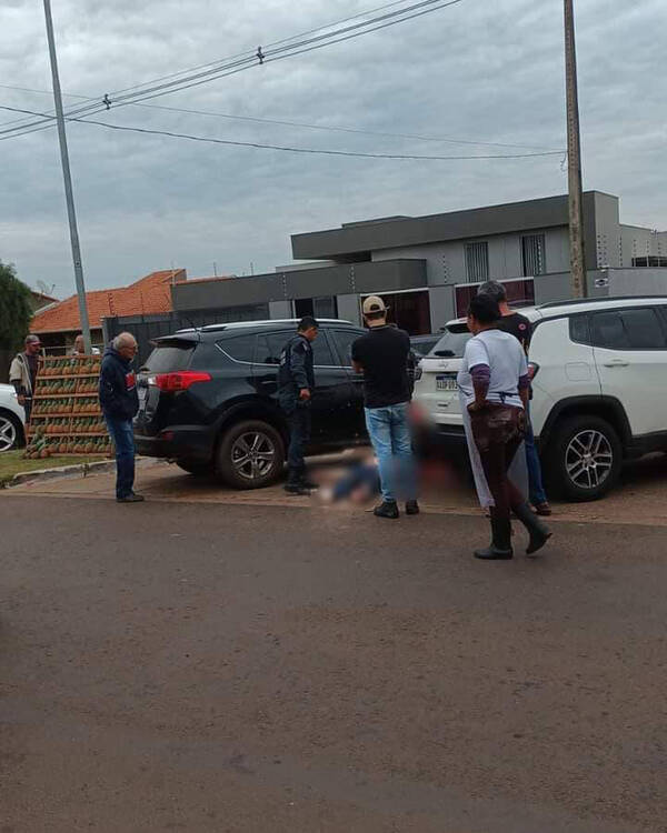 Asesinan “del otro lado” a un hombre que iba en una camioneta con chapa paraguaya