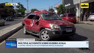 Video: Múltiple accidente sobre Eusebio Ayala - Periodísticamente - ABC Color