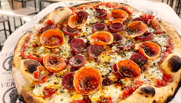 Pizzería Verona di Abbate: la auténtica pizza Napolitana artesanal de Lambaré