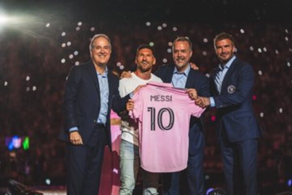 Messi es presentado en el Inter Miami en medio de ovaciones