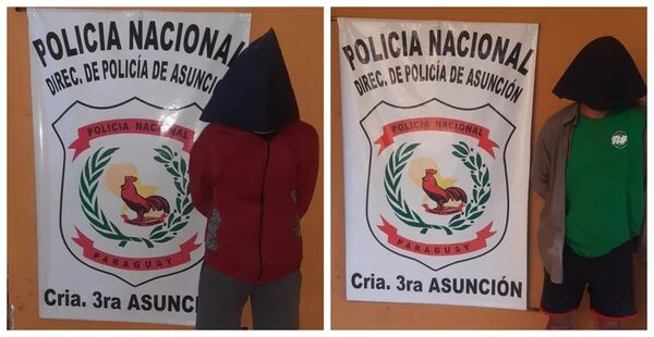 Dos detenidos en el microcentro de Asunción  - Policiales - ABC Color
