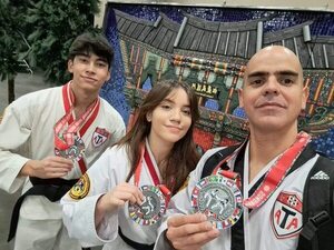 Taekwondo: Brillantes en las armas - Polideportivo - ABC Color