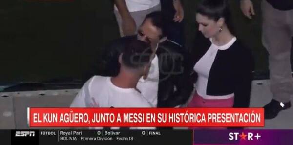 [VIDEO] ¡Así fue el encuentro de Nadia Ferreira con Messi!