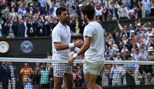 Versus / "Tiene lo mejor de los tres", Federer, Nadal y Djokovic, dice el serbio sobre Alcaraz