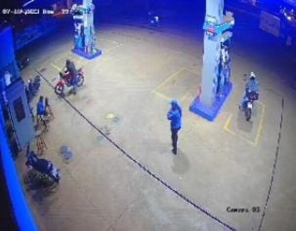 Asaltantes armados llevan dinero de un surtidor en Pedro Juan Caballero