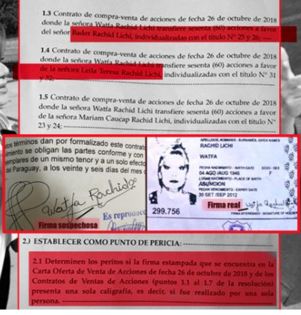 Denuncian a hermanos Rachid Lichi de falsificar firmas para quedarse con herencia