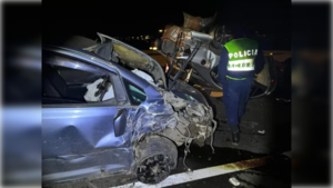 Ndaje se metió en contramano y oikomi terrible accidente