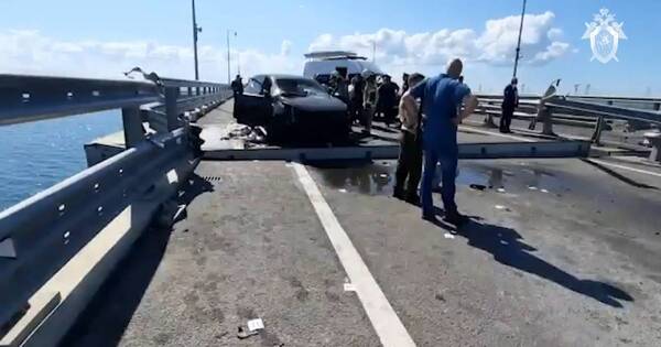 La Nación / Acusan de Ucrania de ataque contra el puente de Crimea