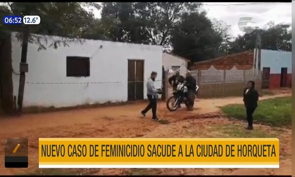 Nuevo caso de feminicidio sacude a Horqueta | Telefuturo