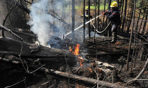 Dos bomberos mueren en incendios forestales en Canadá - OviedoPress