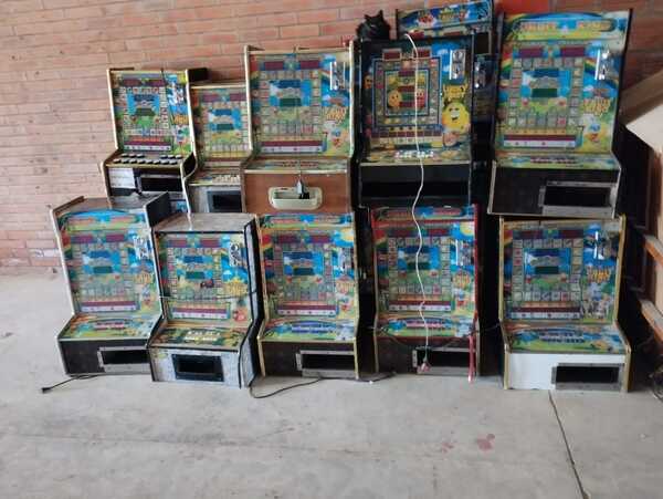 ¡Tragamonedas fuera de circulación!: Municipalidad de Loma Plata decomisó más de 20 tragamonedas