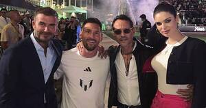 La Nación / Nadia Ferreira dio la bienvenida a Messi al Inter de Miami