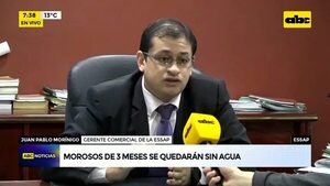 Video: Morosos de 3 meses se quedarán sin agua  - ABC Noticias - ABC Color