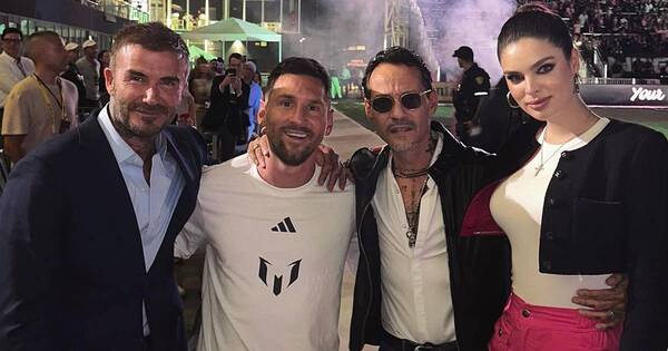 La Nación / Nadia Ferreira dio la bienvenida a Messi al Inter Miami