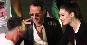 Nadia Ferreira y Stephi Stegman saludaron a Lionel Messi en su presentación en Miami