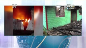 CDE: Quedaron sin nada tras un incendio - SNT
