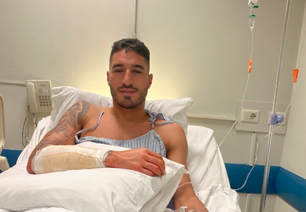 Versus / Olveira se operó con éxito de su fractura y lanzó un mensaje que ilusiona a los hinchas de Olimpia