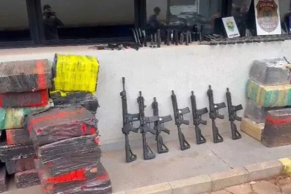 Incautan en Brasil armas y marihuana, provenientes de Paraguay - ABC en el Este - ABC Color