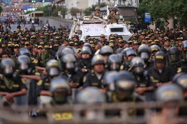 La Policía de Perú considera que unas 4.000 personas participarán en protesta en Lima - Mundo - ABC Color