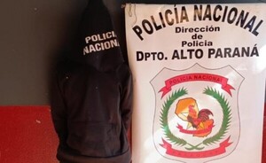 Detenido tras ser sorprendido hurtando mandioca