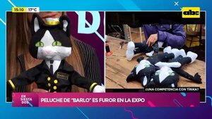 ¿Una competencia con Tírika?: peluche de “Barlo” es furor en la Expo - Ensiestados - ABC Color