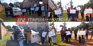ALLEGADOS A DOCENTE DENUNCIADO POR SUP. ABUSO SEXUAL LE BRINDARON SU APOYO - Itapúa Noticias