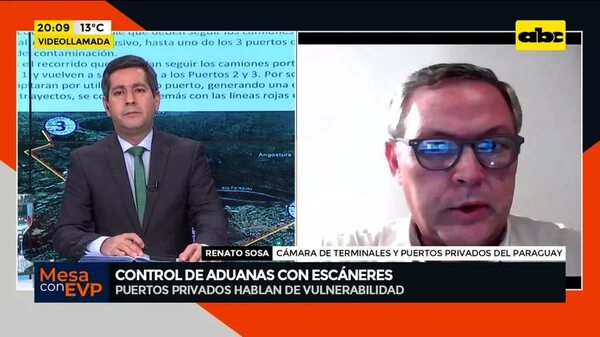 Video: Control de Aduanas con escáneres - Mesa de Periodistas - ABC Color