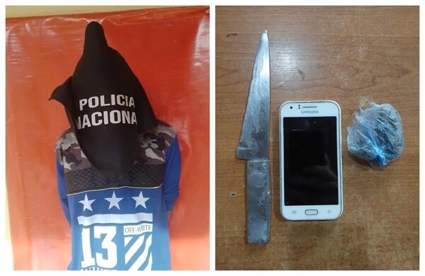 Delincuente armado recién liberado de la cárcel volvió a ser detenido en Capiatá - Policiales - ABC Color