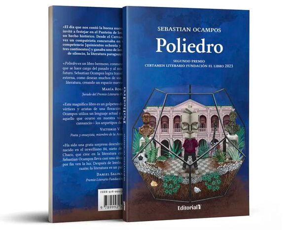 Sebastián Ocampos lanzará su libro “Poliedro” - Literatura - ABC Color