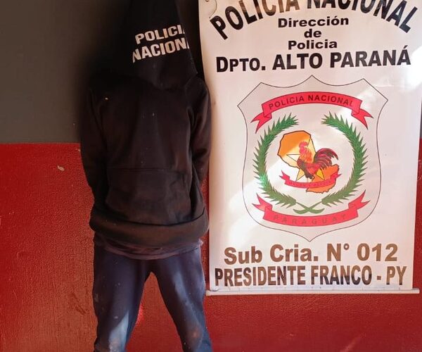 Atrapan a hombre hurtando mandioca