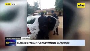 Video: El temido Fabián’i fue nuevamente capturado - ABC Noticias - ABC Color