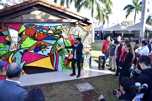 Inauguran en Hernandarias el Circuito de Murales, fruto del concurso “Explayarte” | DIARIO PRIMERA PLANA