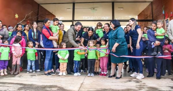 Se inauguró nuevo espacio de desarrollo infantil en Caaguazú - .::Agencia IP::.