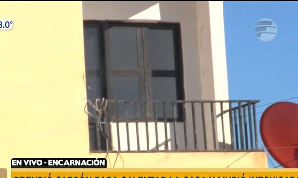 Prendió carbón para calentar el departamento y murió intoxicado | Telefuturo