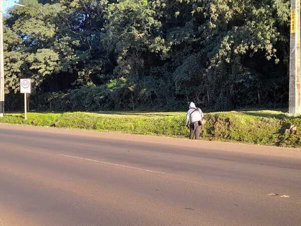 Ejecutan tareas de limpieza en los accesos al casco urbano de Encarnación