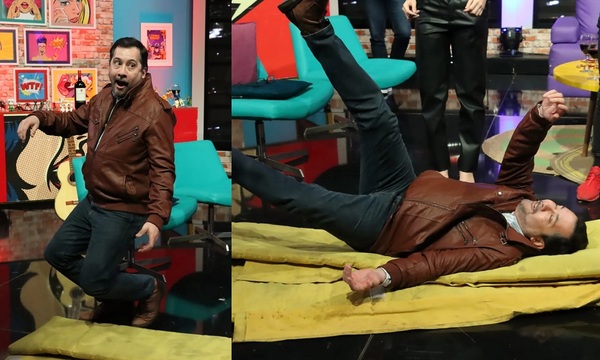 Cachetada a Fito Cabral; divertido momento en “Leyendas Urbanas” | Telefuturo