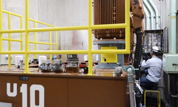 Se inició el mantenimiento preventivo trisemestral de la U10 de la Central Hidroeléctrica ITAIPU