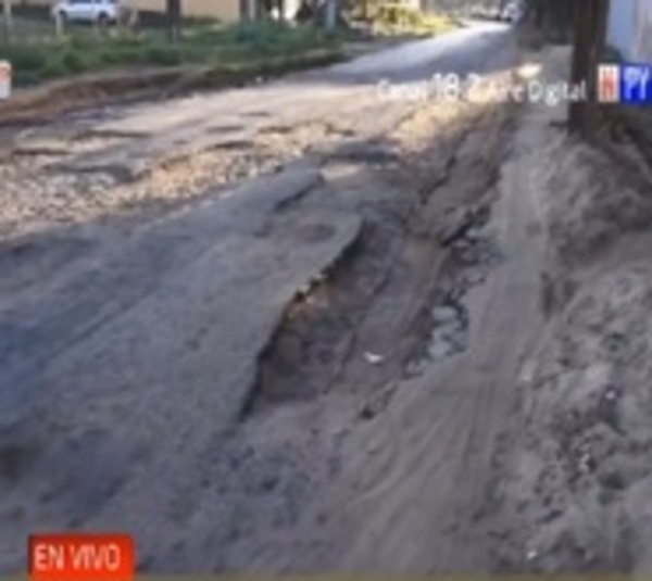 Detestable estado de ruta Capiatá - Ypané - Paraguay.com