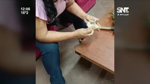Lamentable: Merienda escolar con chipa más dura que una piedra - SNT