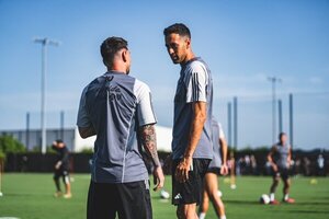 Messi y Busquets tienen su primer entrenamiento con el Inter Miami